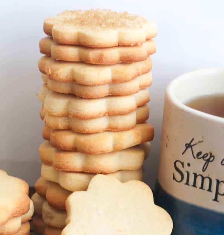 A Stack of Butter Cookies