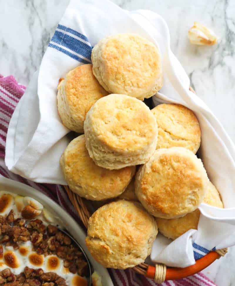 Three-Ingredient Biscuits fresh from the oven