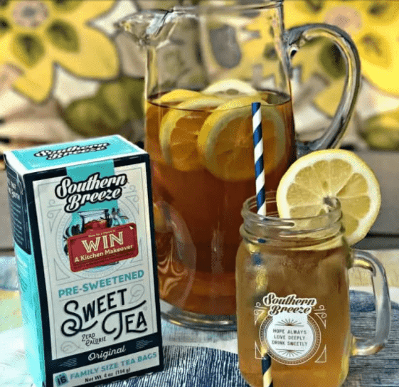 Sweet Tea Lemon Bourbon Cocktail