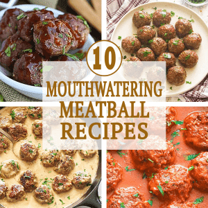 Mouthwatering Meatball Recipes