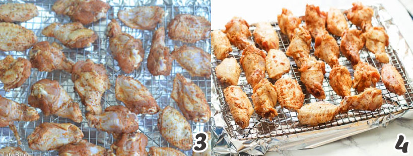 Baking the Chicken for Buffalo Chicken Wings