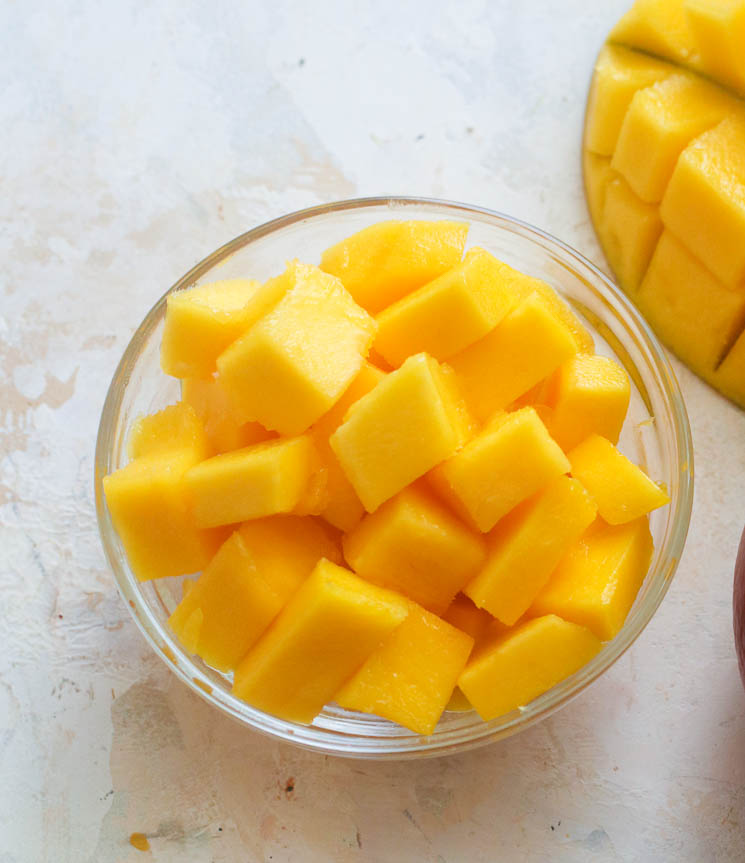 How to Cut a Mango - Immaculate Bites