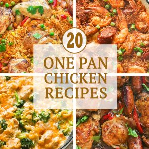 20 One Pan Chicken Recipes