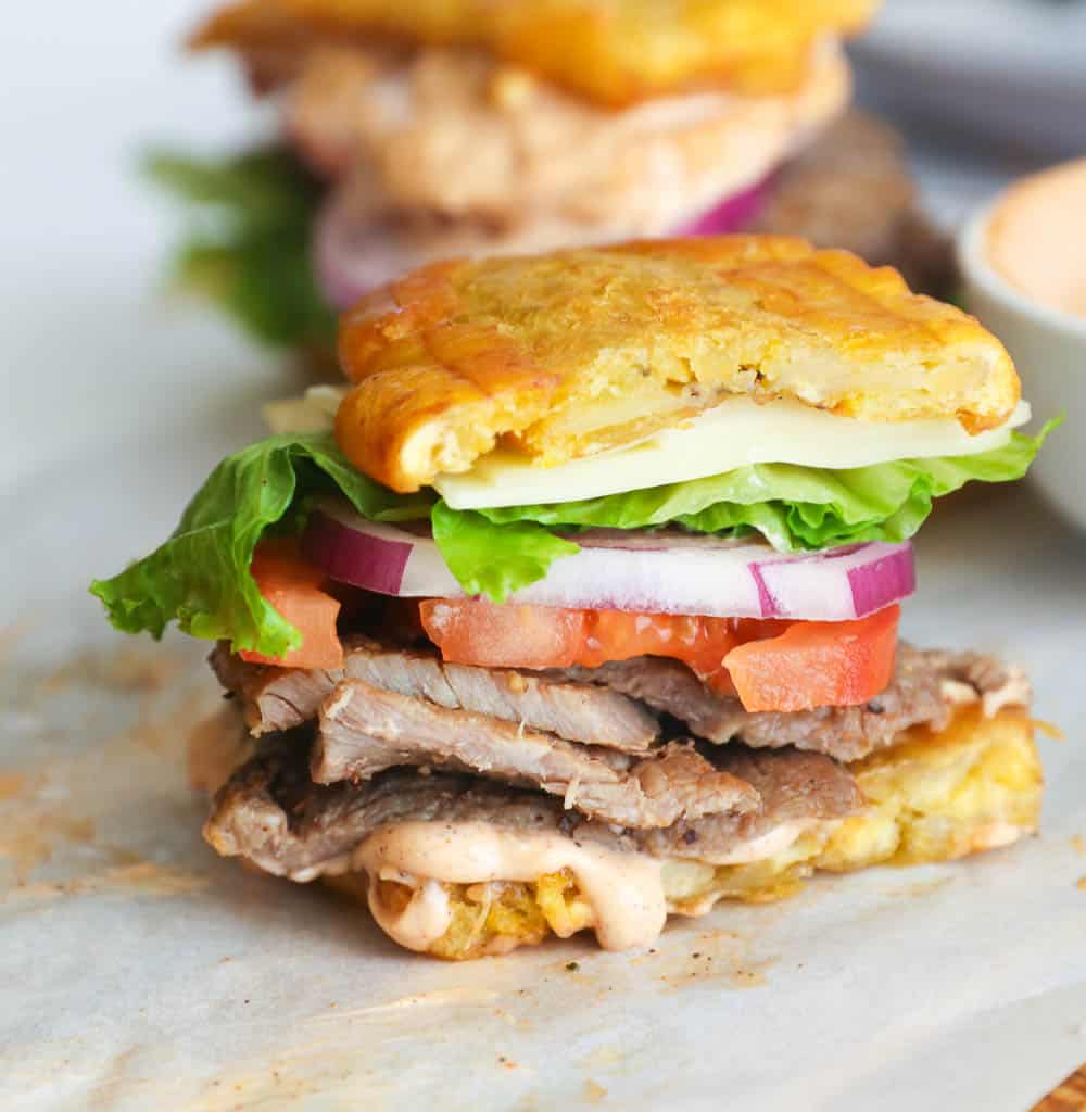 Jibarito Plantain and Steak Sandwich (Plus Video)