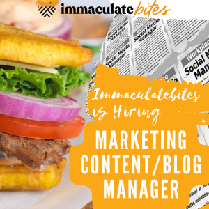 NOW HIRING!!! Marketing  Content/ Blog  Manager