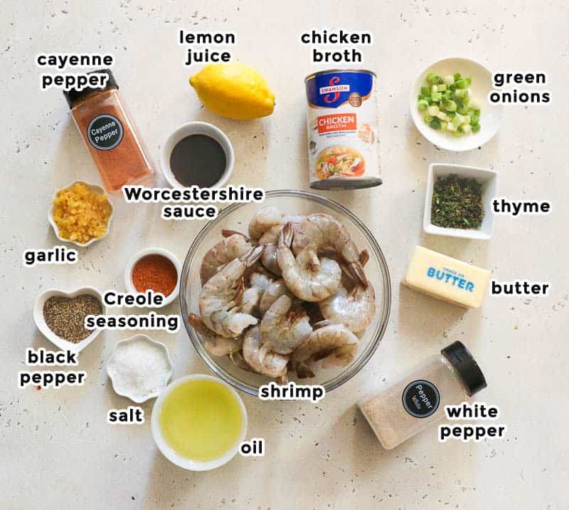 new orleans bbq shrimp ingredients