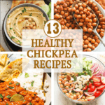 13 Healthy Chickpea Recipes Collage