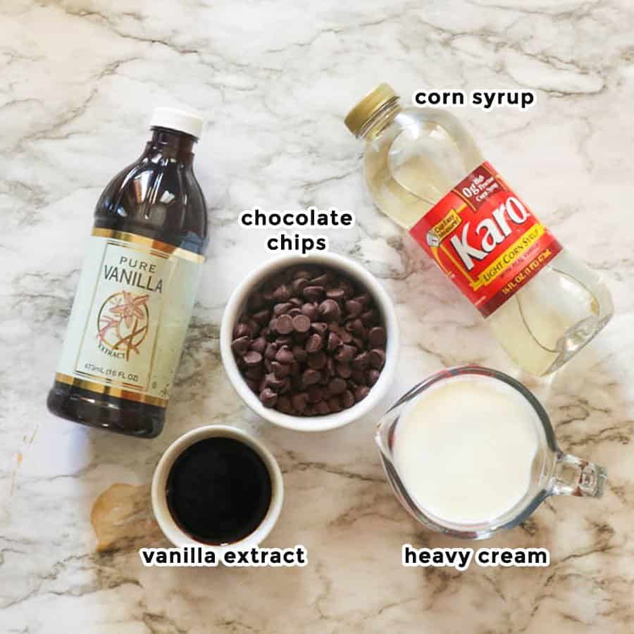 Boston Cream Pie Chocolate Ganache Ingredients