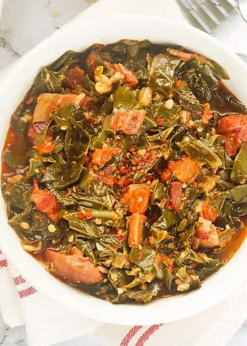 The BEST Collard Greens Recipe  Southern & Flavorful with Video