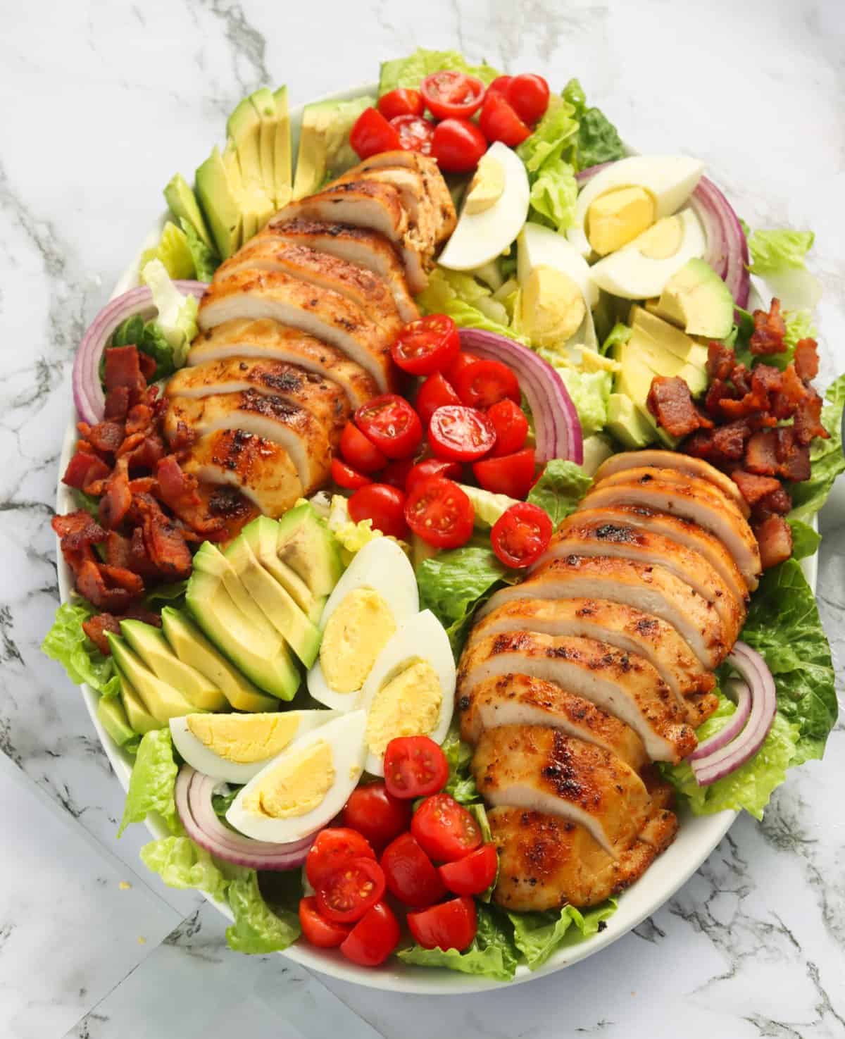 Healthy Chicken Cobb Salad