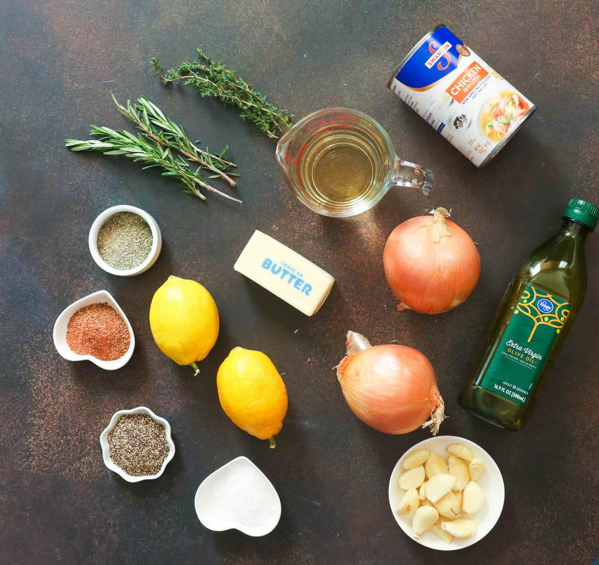 Roasted Cornish Hens Ingredients