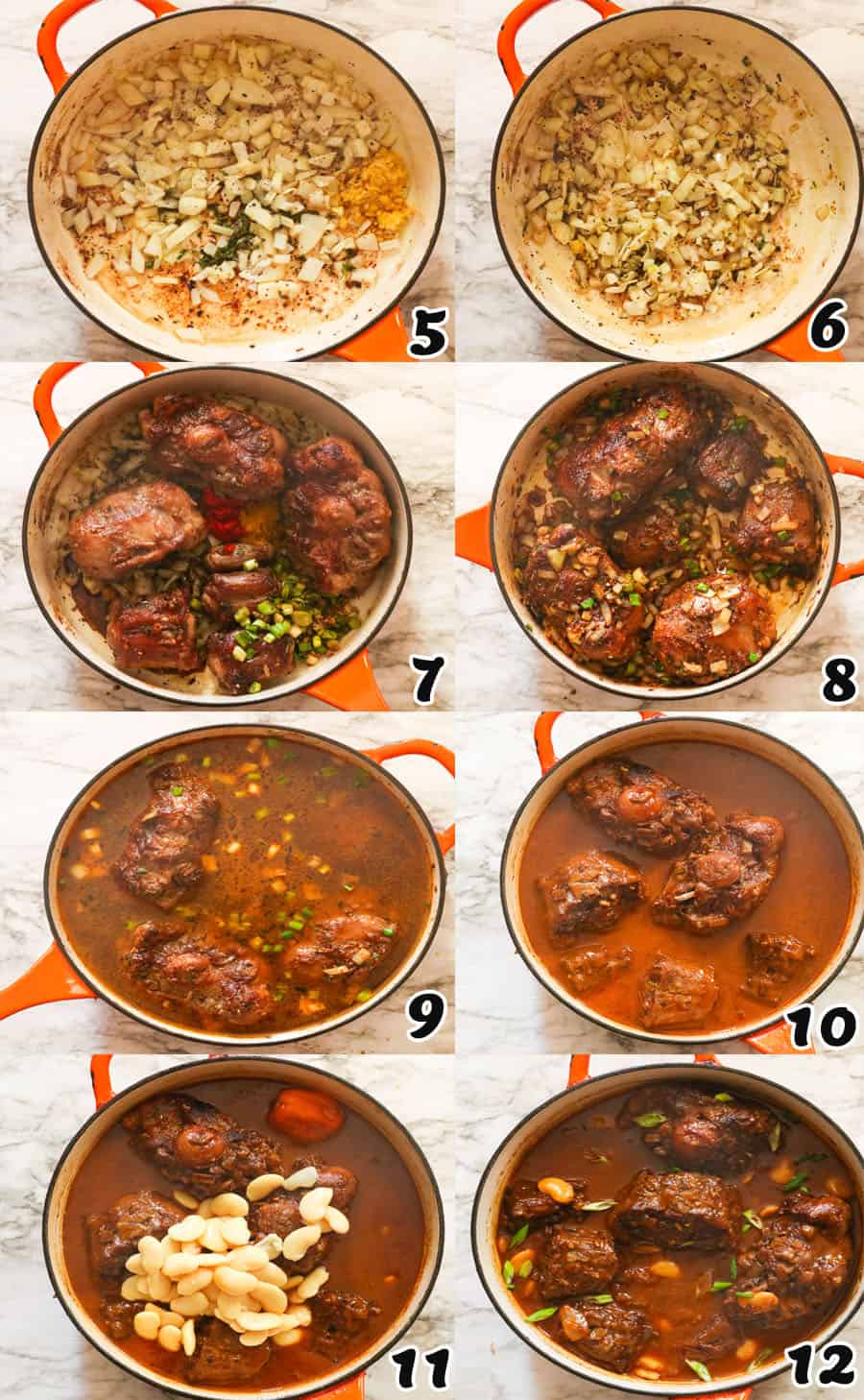 how to make Jamaican oxtail stew