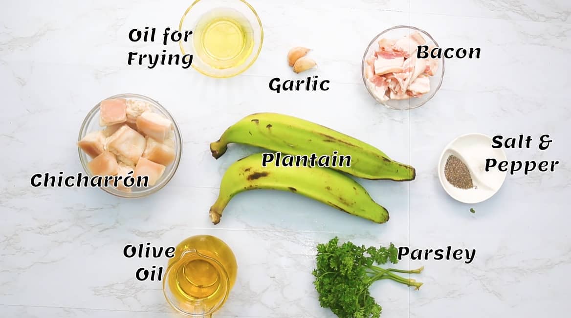 Mofongo Ingredients