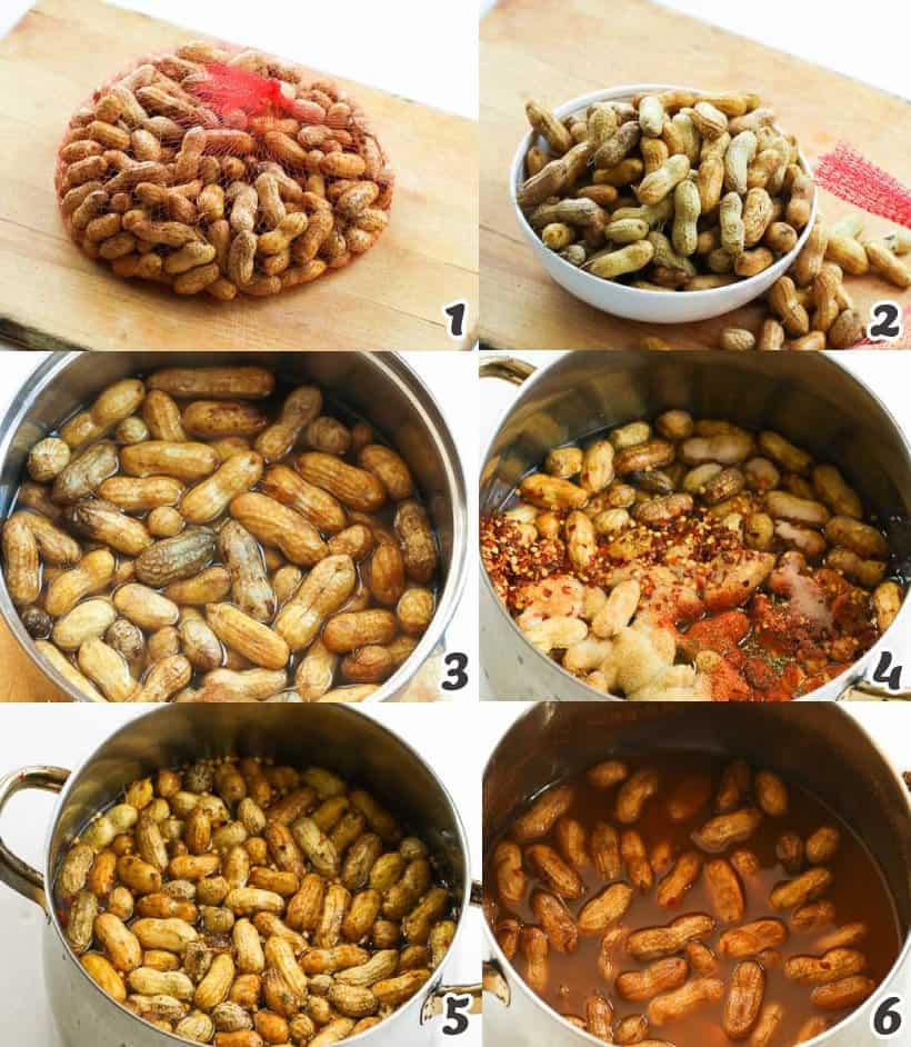 How to cook groundnuts