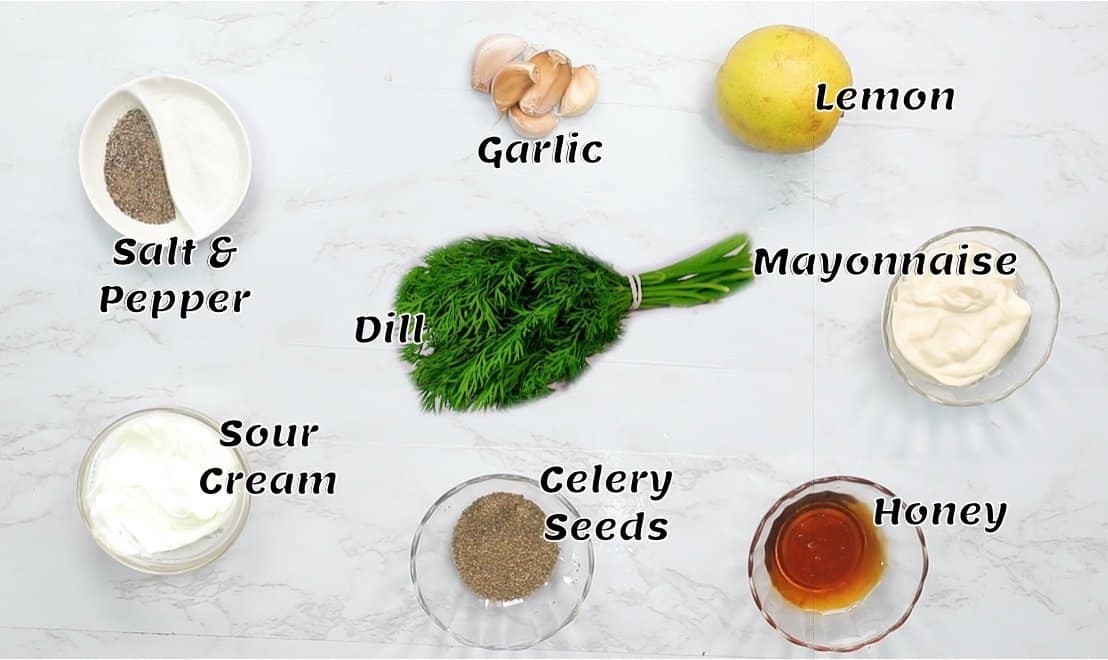 What it takes to make dill sauce