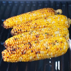 Corn grillin on the barbie