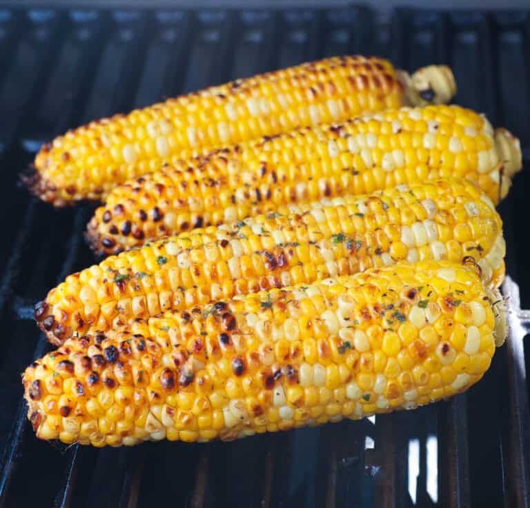 Corn grillin on the barbie
