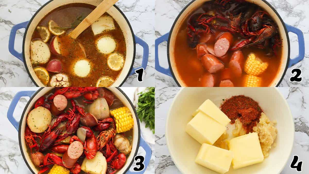 Start cooking the ingredients and adding the spices