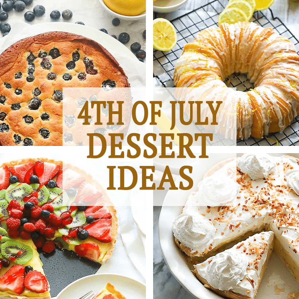 Great dessert recipes for the 4th of July
