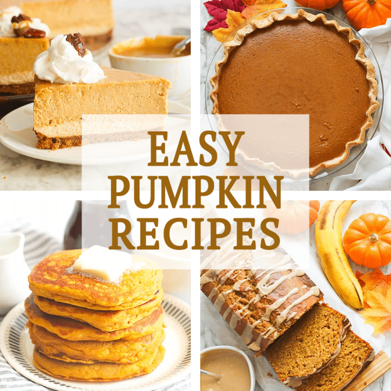 Easy pumpkin recipes for your pleasure.