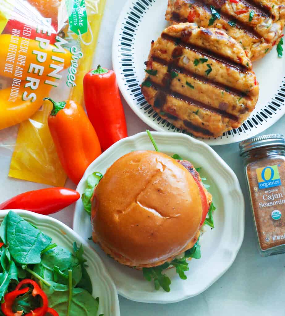 Grilled Salmon Patty Burgers With Aioli