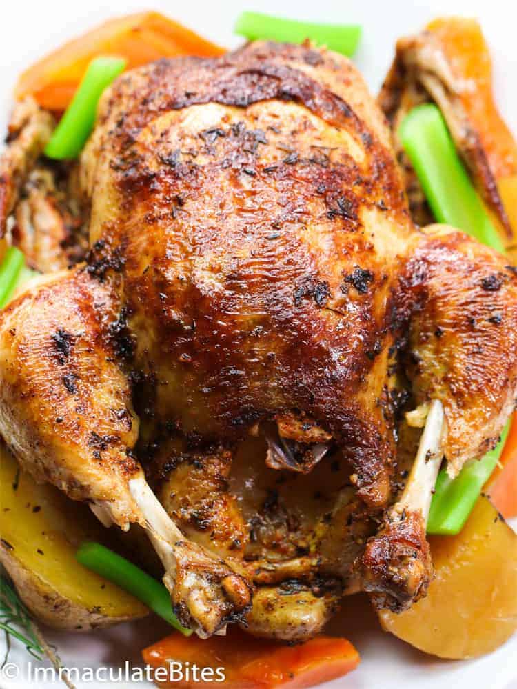 Mouth watering  Instant Pot Whole Chicken