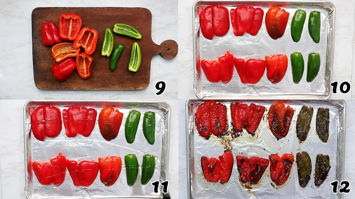 Roasting them to perfection