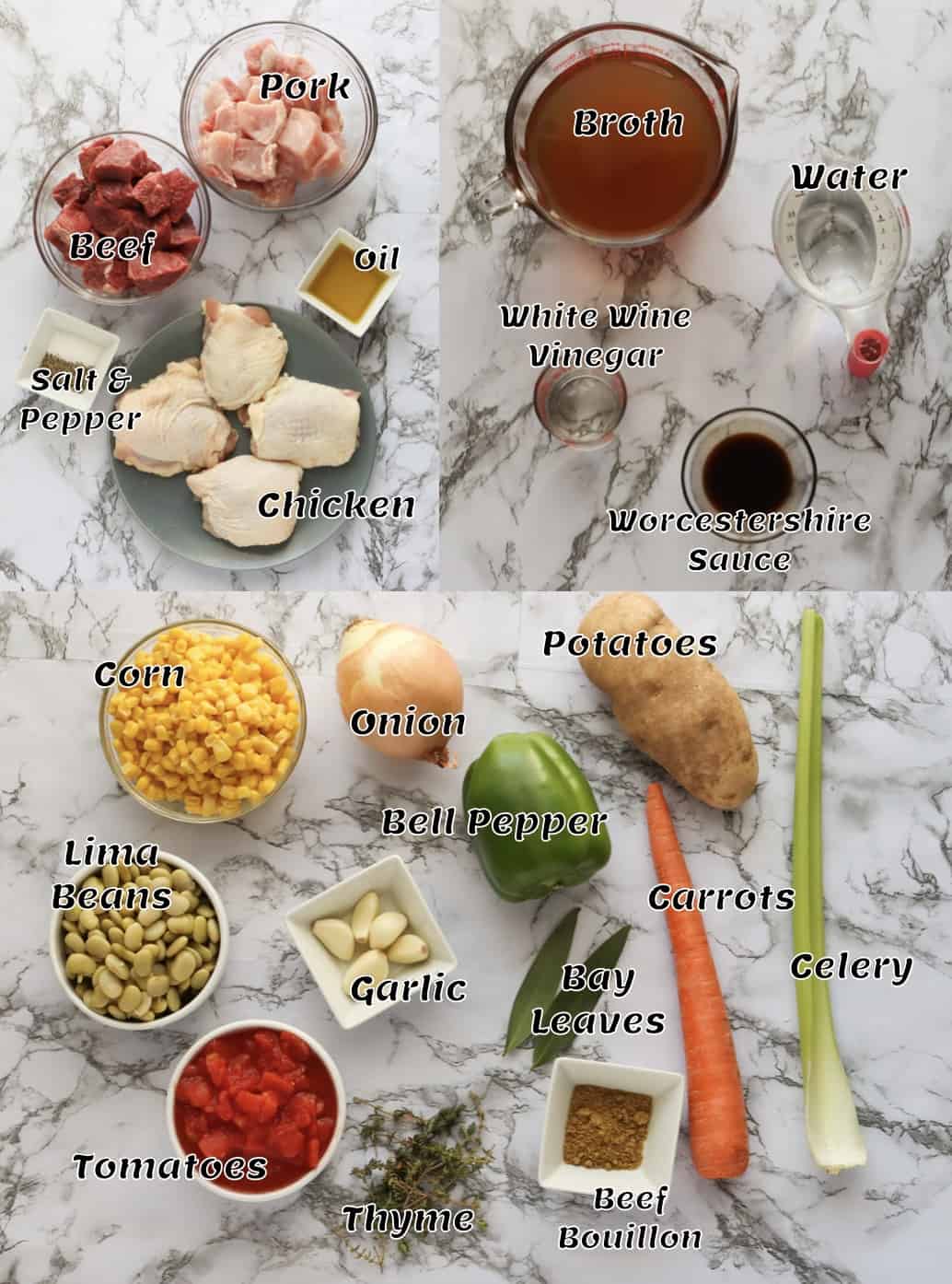 What you need to make delicious burgoo
