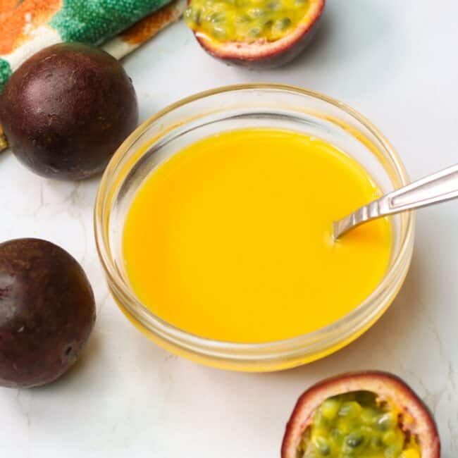 Passion Fruit Puree - Immaculate Bites