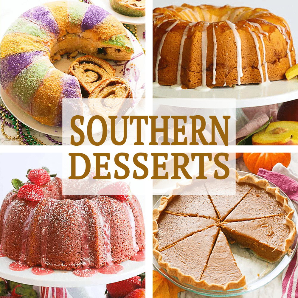 A delicious collection of Southern Desserts