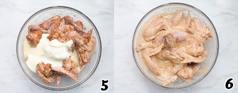 Add the buttermilk for tender wings