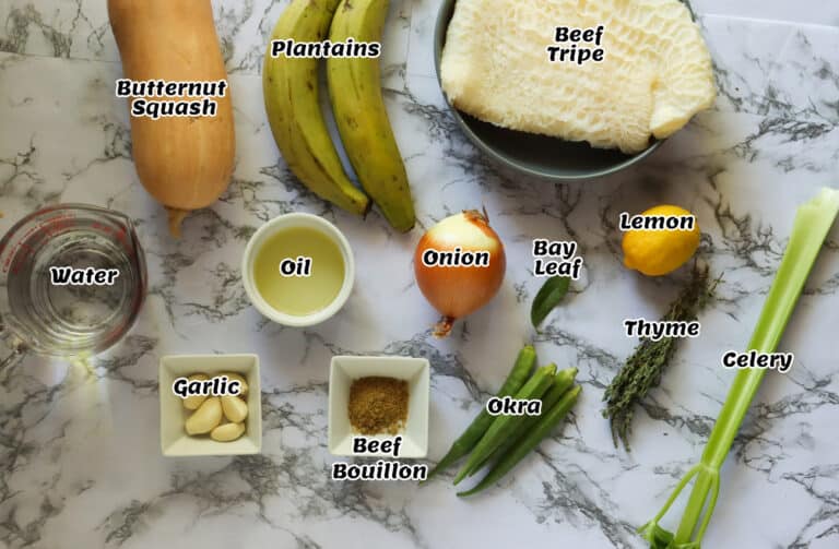 Beef Tripe Soup Immaculate Bites