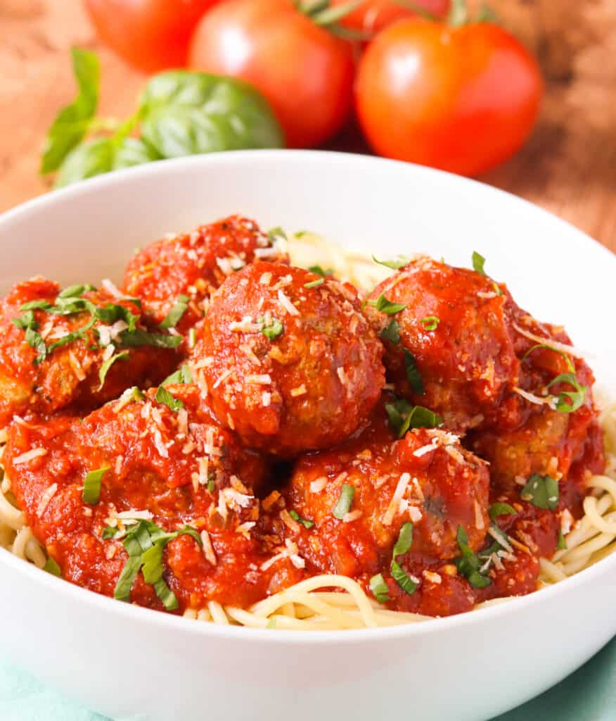 Spaghetti and Meatballs Recipe Immaculate Bites