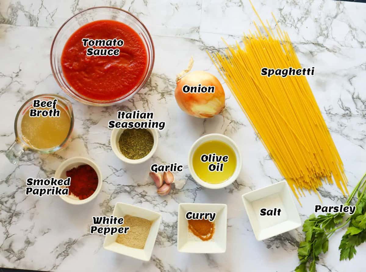What you need to make the sauce