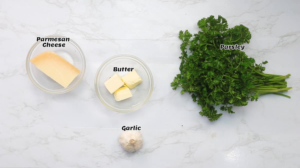 What you need for the seasoned butter