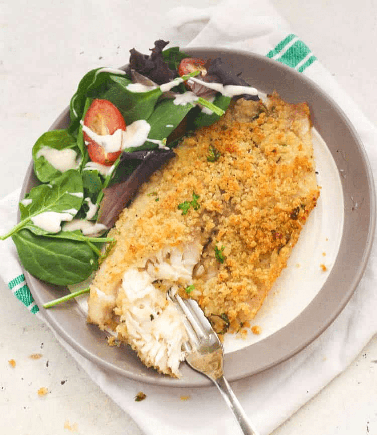 Parmesan Crusted Tilapia