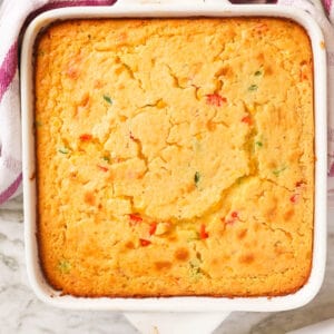 Sweet and savory Jiffy Corn Casserole