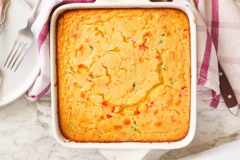 Sweet and savory Jiffy Corn Casserole