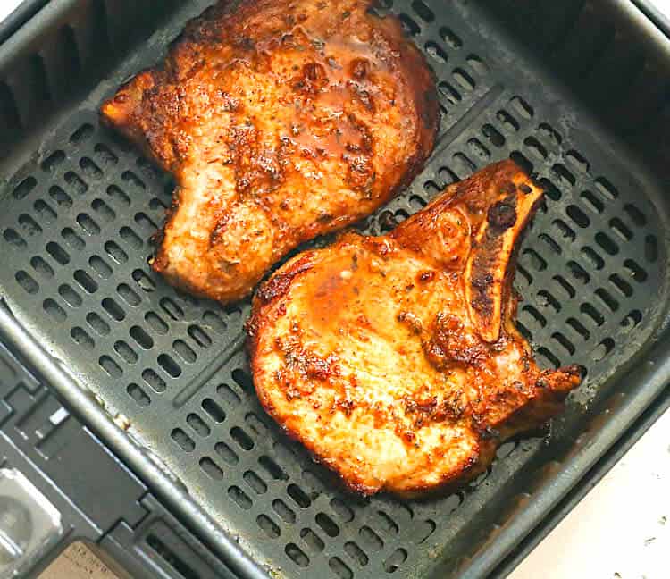 Air-Fryer Pork Chops - Immaculate Bites