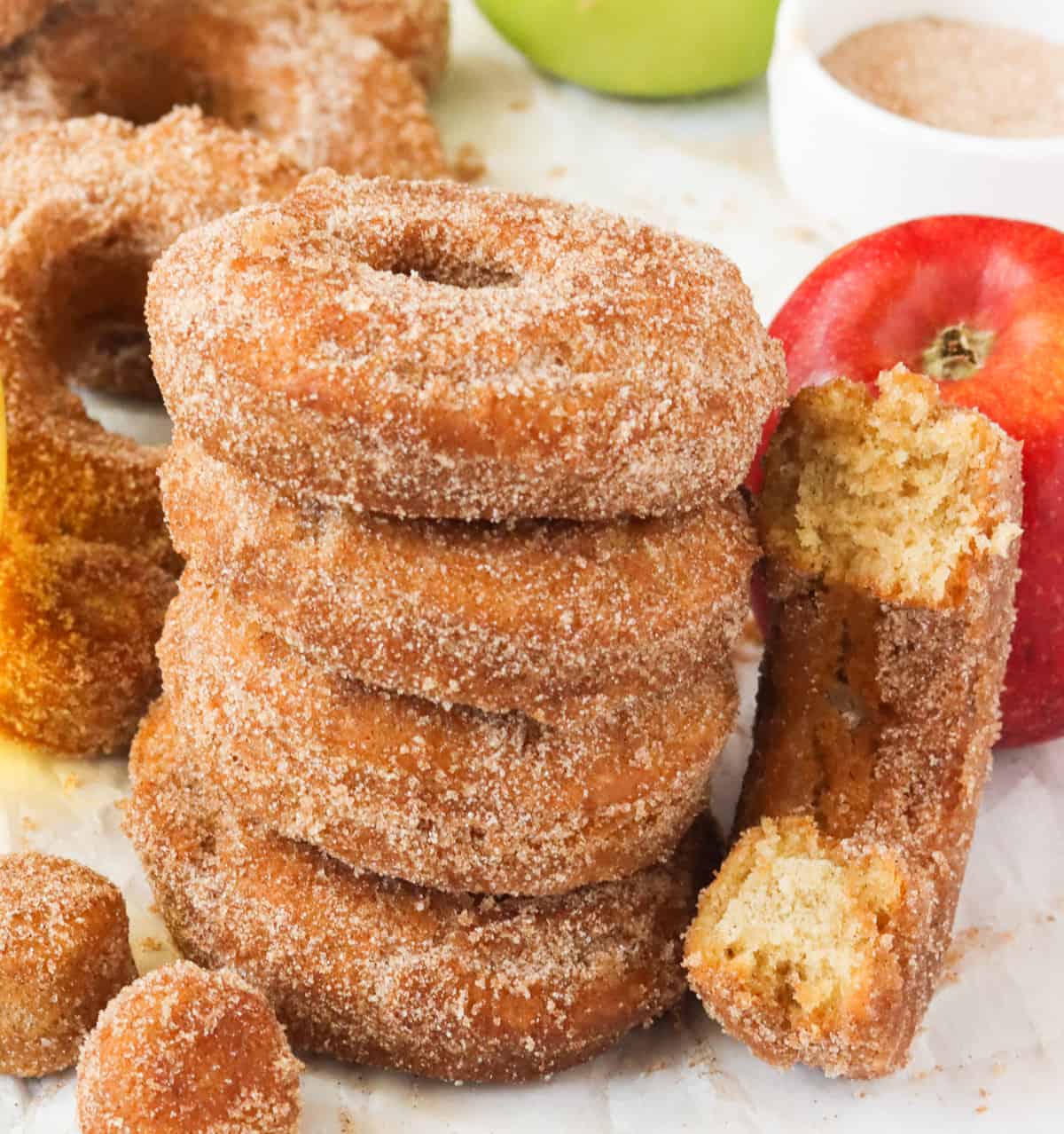 Enjoy with Apple Cider Donuts 