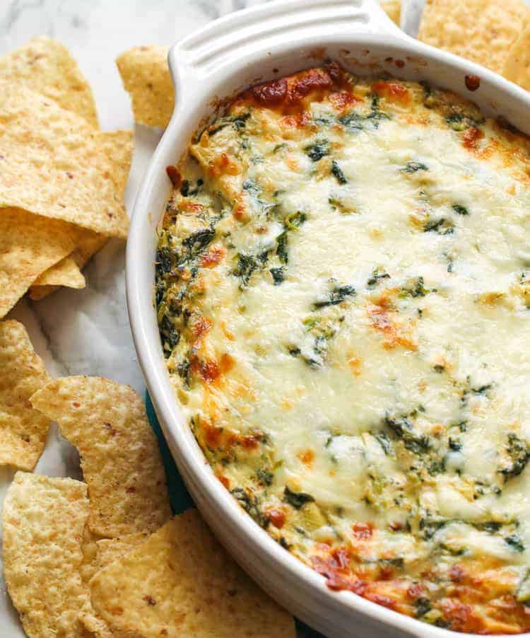 Elegant and rich Spinach Artichoke Dip