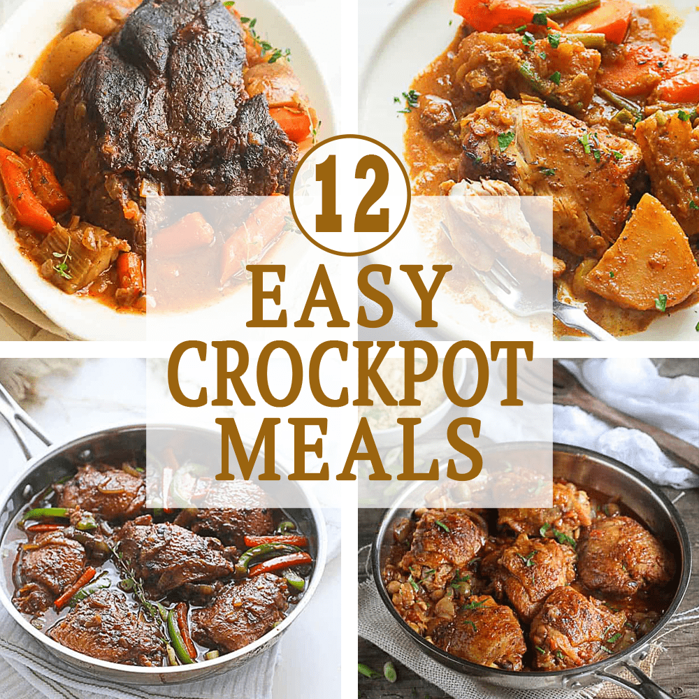 A super collection of easy crockpot meals