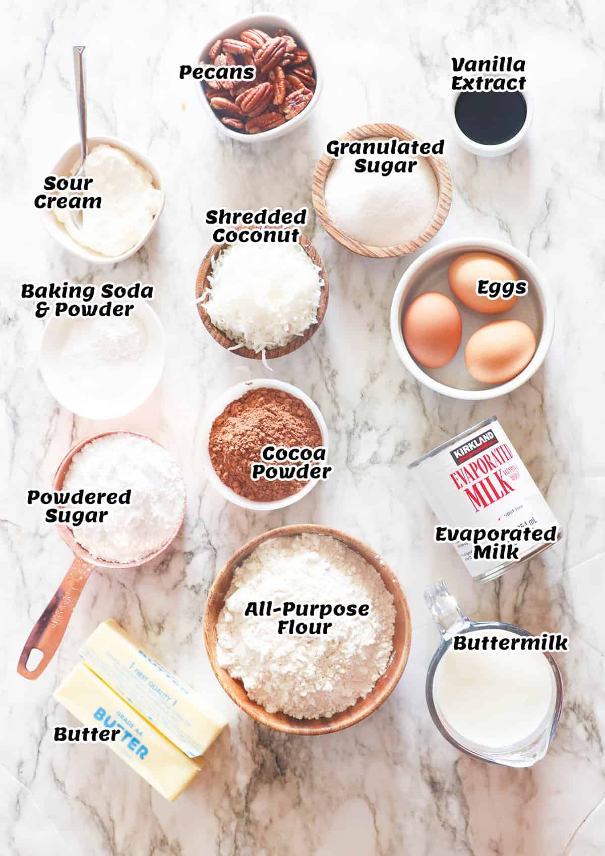 Recipe Ingredients German Choclate Cake