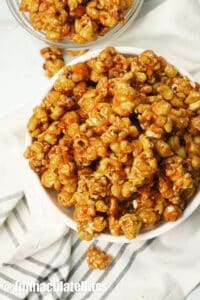 Delicious Caramel Popcorn for the family