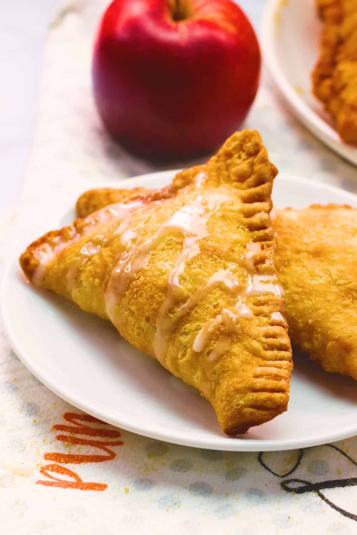 Fried Apple Pie – Warm, soft apple filling encased in a flaky golden pastry crust
