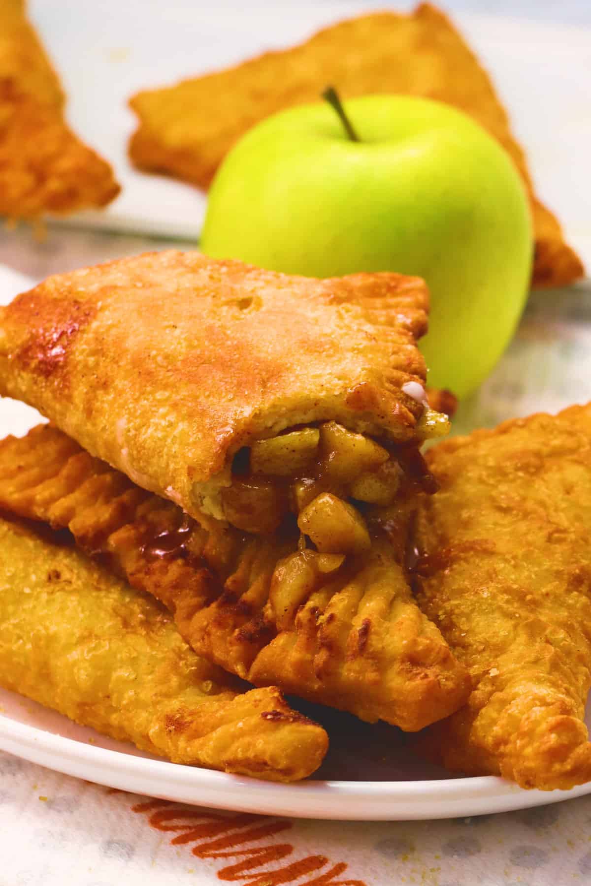 Sinfully delicious fried apple pie