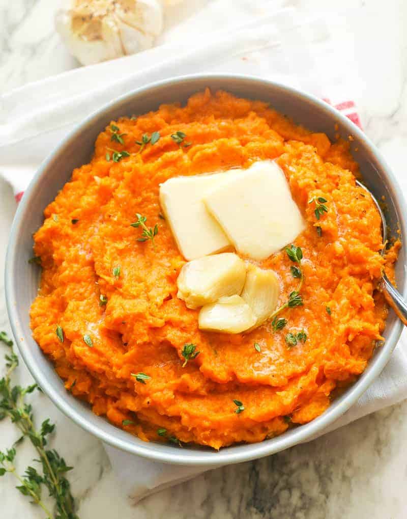This tasty mashed sweet potato recipe is more than a recipe; it’s TWO recipes!