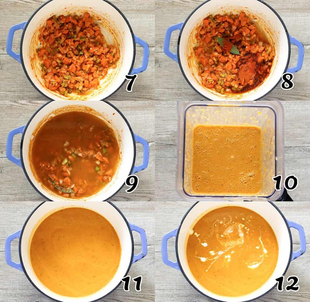 Crab Bisque Immaculate Bites CAKE MABROUK RECETTES GOURMANDES