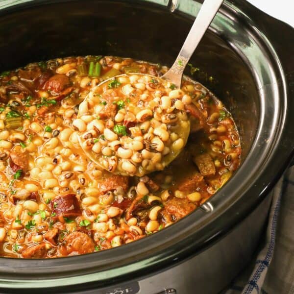 Slow Cooker Black Eyed Peas Immaculate Bites