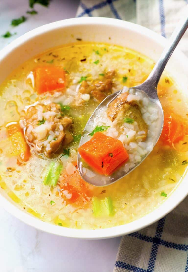 Enjoy Chicken and Rice Soup